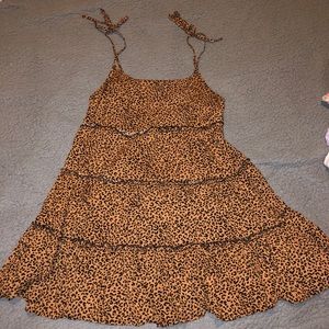 SHEIN Cheetah print dress